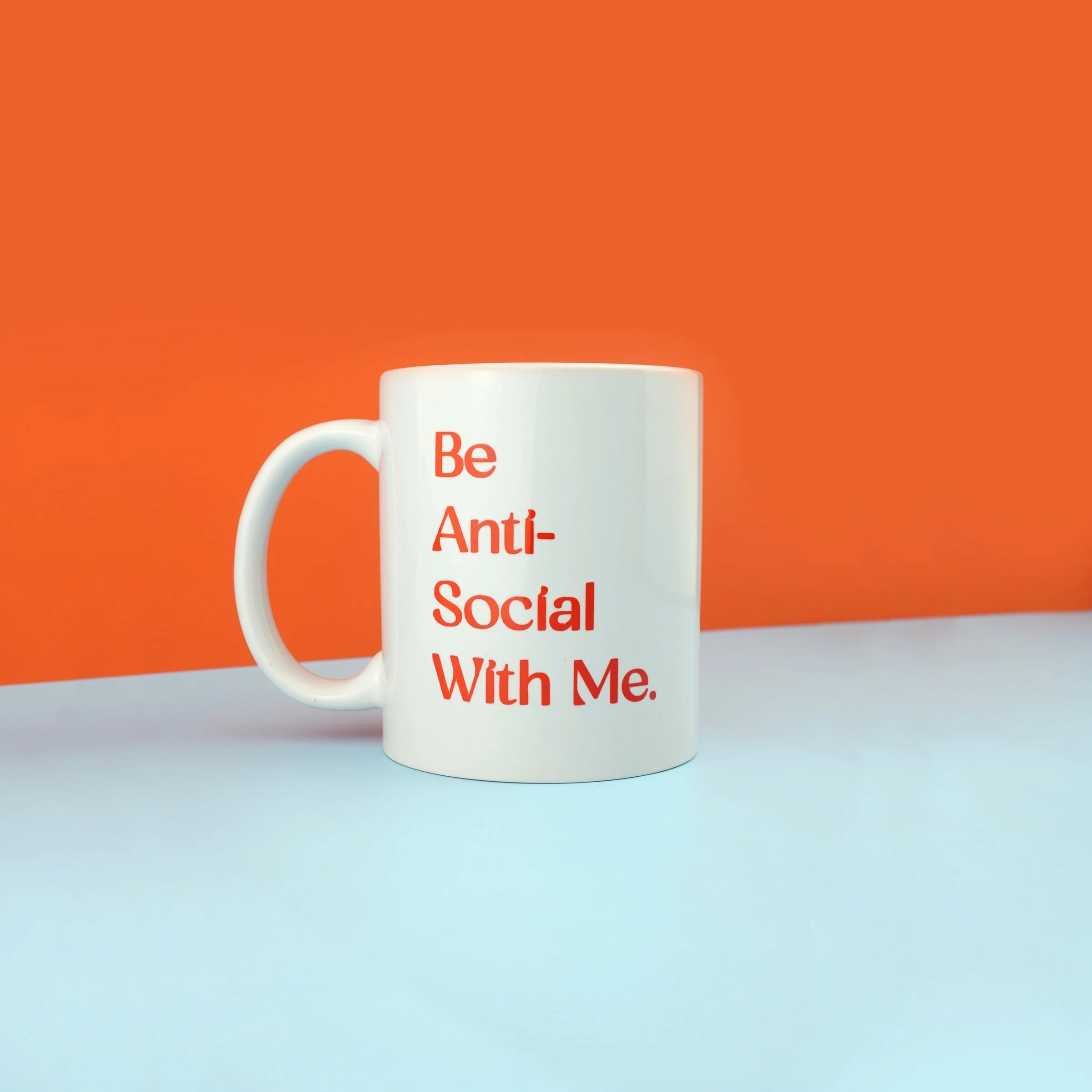 Be Antisocial With Me Mug - ArtketGoods