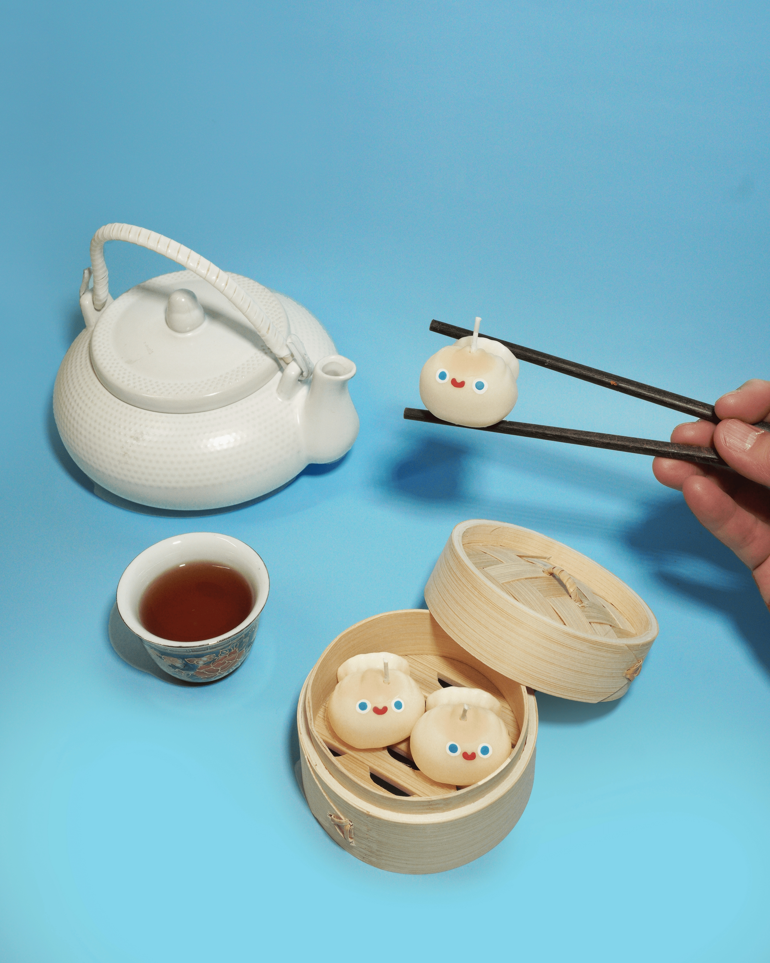 Cute Shrimp Dumpling Candle - ArtketGoods