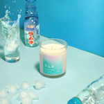 Japanese Ramune Soda Soy Wax Candle | Sweet Lemon-Lime Soda Scented - ArtketGoods