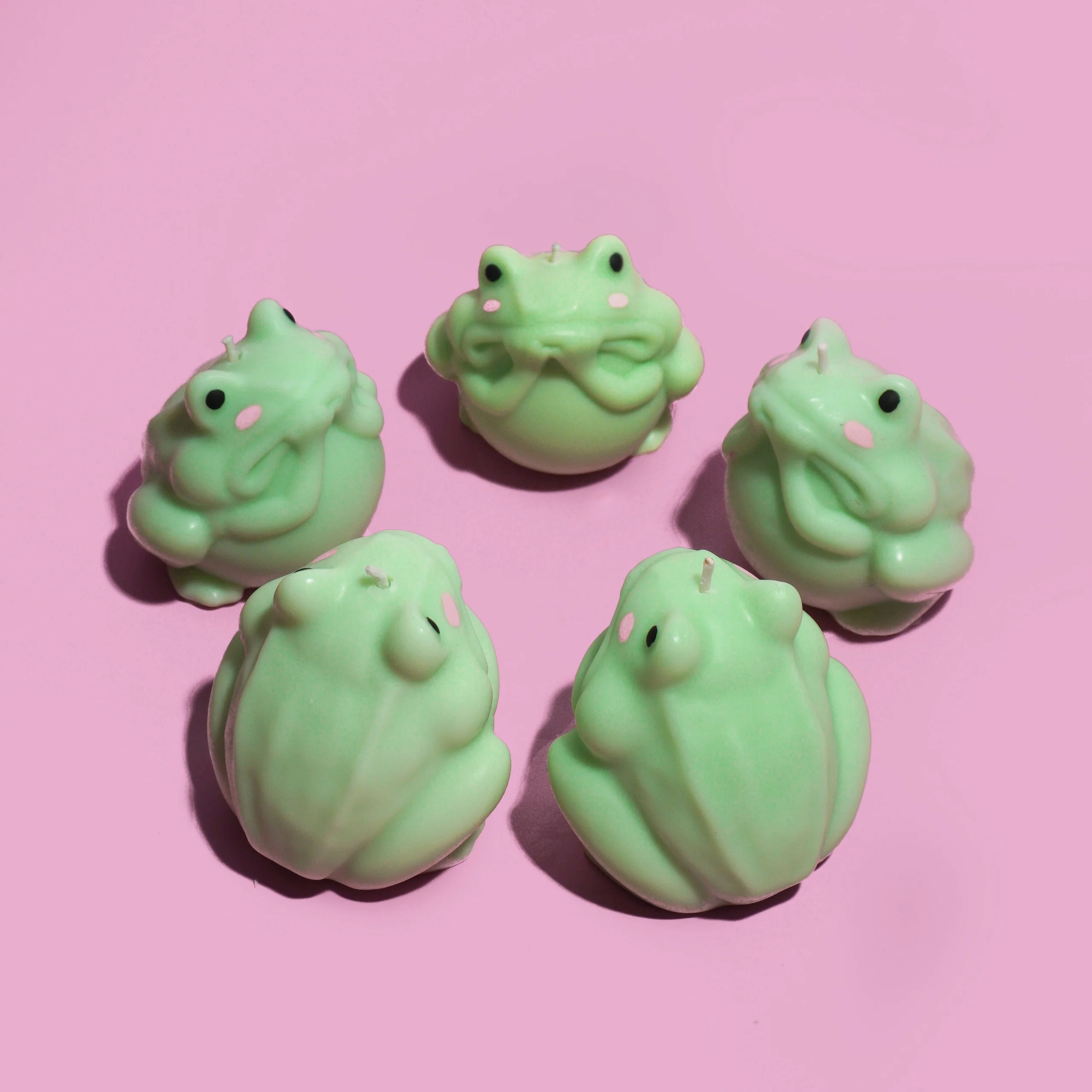 Kawaii Frog Candle | Cute Frog Candle - ArtketGoods