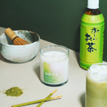 Matcha Latte Soy Wax Candle | Green Tea Scented - ArtketGoods