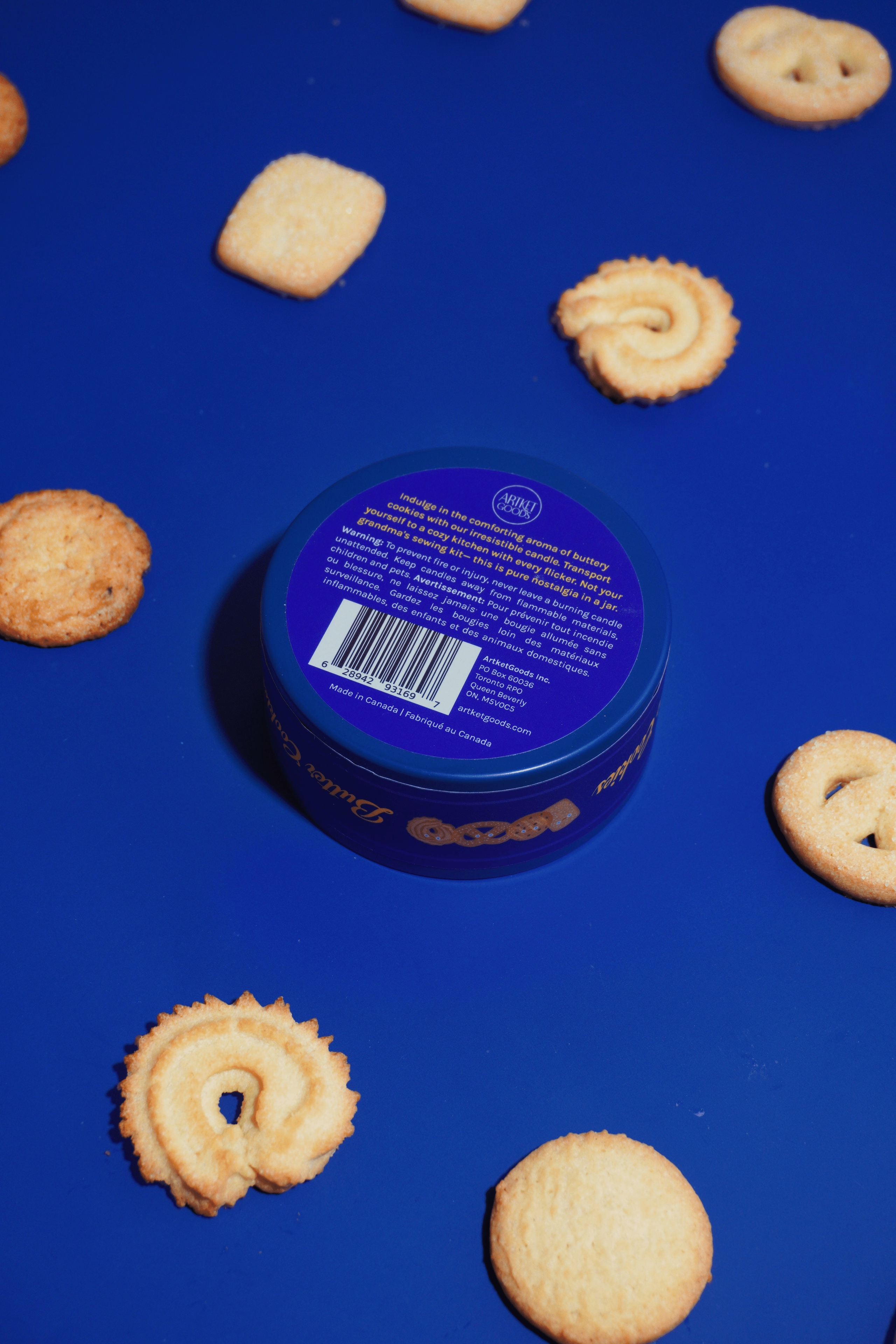 Not A Sewing Kit Butter Cookies Scented Soy Wax Blend Candle - ArtketGoods