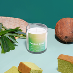 Pandan Cake Soy Wax Candle | Pandan Coconut Cream Scented - ArtketGoods