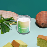 Pandan Cake Soy Wax Candle | Pandan Coconut Cream Scented - ArtketGoods