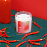 Sriracha Soy Wax Candle | Chili Pepper Flake Scented - ArtketGoods